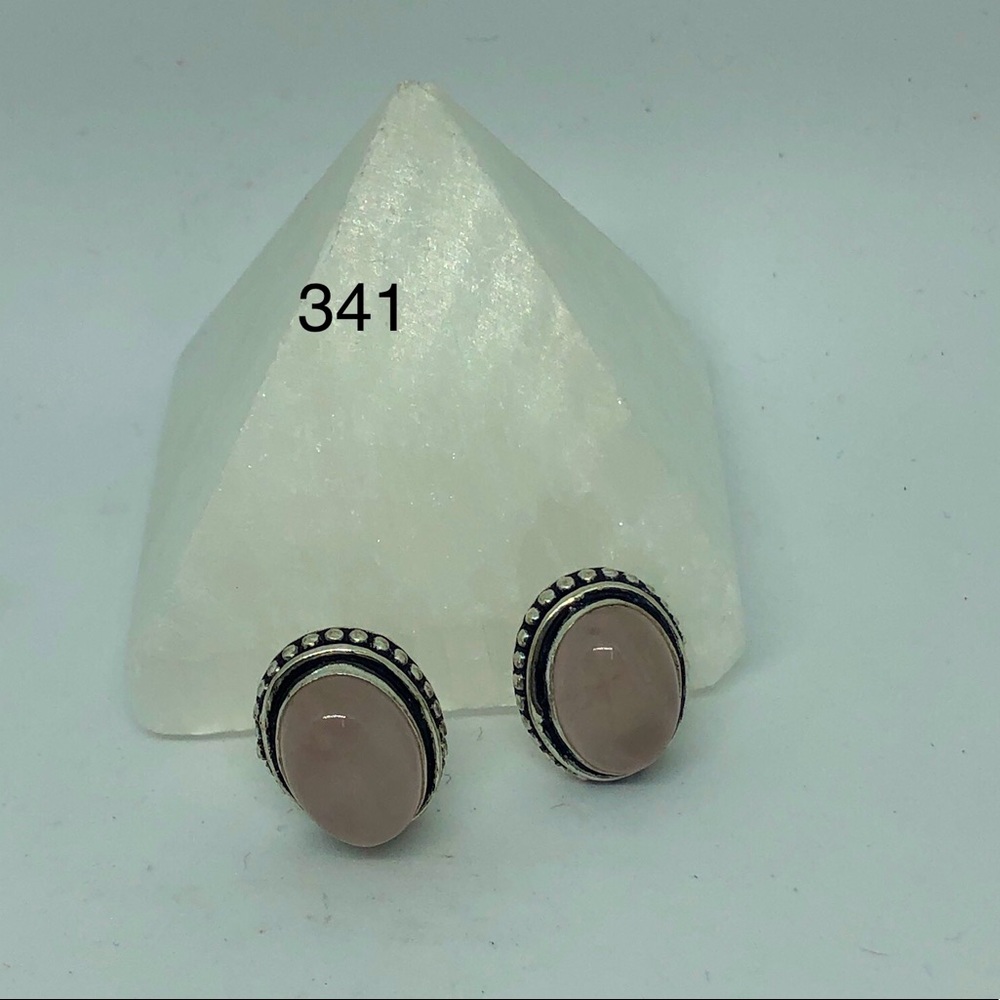 Rose Quartz Earrings